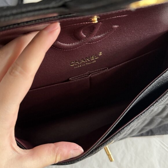 CHANEL Double Flap Classic Jumbo Caviar GHW - Picture 5 of 5